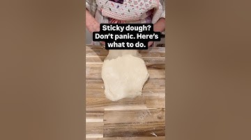 Sticky dough doesn’t mean bad bread! This is what I do when my sourdough is super sticky!