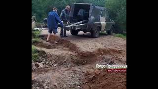 21082019 Жители Барабаш-Левады Пограничного района сами восстановили размытый мост ещё 16 августа