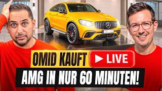 OMID KAUFT LIVE! Nur 60 Minuten um den AMG von Kriegshelfer Michael zu kaufen!