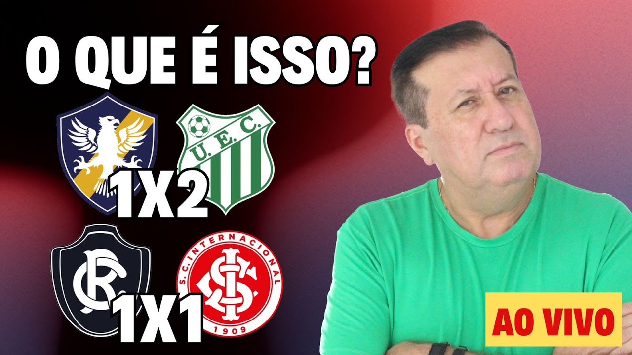RETRÔ 1X2 UBELÂNDIA | REMO 1X1 INTERNACIONAL - PÓS-JOGO AO VIVO!