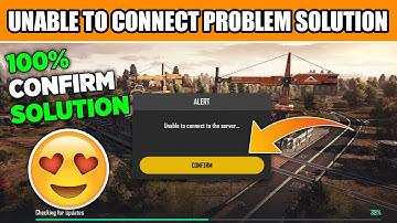 UNABLE TO CONNECT TO THE SERVER PROBLEM | PUBG NEW STATE NOT OPENING PROBLEM FIX KAISE KARE