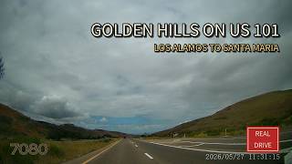 Golden Hills Along U.S. 101 from Los Alamos to Santa Maria