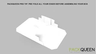 Folding Series: How to fold our Macaron Boxes with Clear Lids