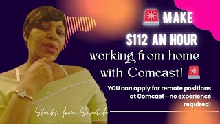 🚨 Make $112 an hour working from home with Comcast | Remote positions —no experience required