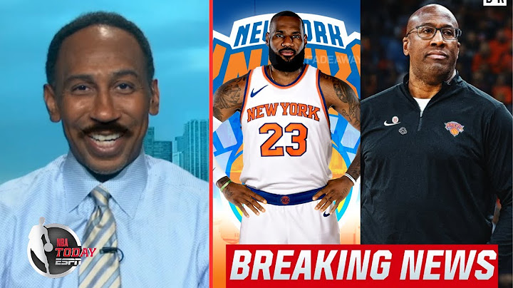 LeBron to New York? - Stephen A. "GOES CRAZY" Knicks hiring Mike Brown as new head coach | ESPN SC