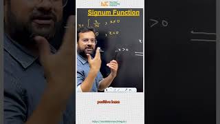 Signum Function Explained in 60 Seconds ⚡ | Maths Functions | @numbercrunchingclasses