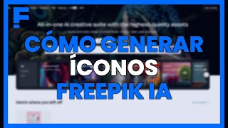 CÓMO GENERAR ÍCONOS con FREEPIK y IA para WEBS y APPS screenshot 4