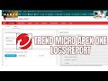 Trend Micro Anti Virus Logs Report Collect | Trend Micro Apex One