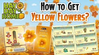 How to Get Yellow Flowers? All Possible Ways 🌼🏵 #HayDay #YelloFlower #HayDayUpdate