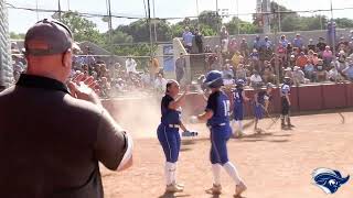 Softball Takes Down Berry 6-2 in Game Two of the College World Series