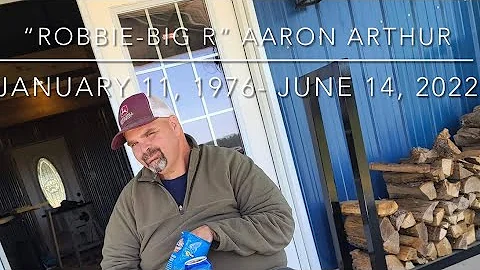 In Loving Memory of Robbie-Big R Aaron Arthur 1976...
