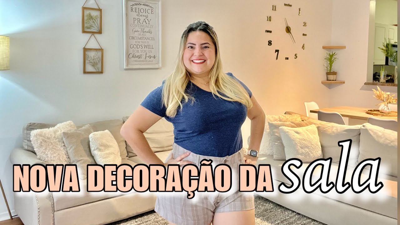 VLOG E DECORACAO DA SALA MORANDO NOS EUA + DOSSIER E COMPRAS