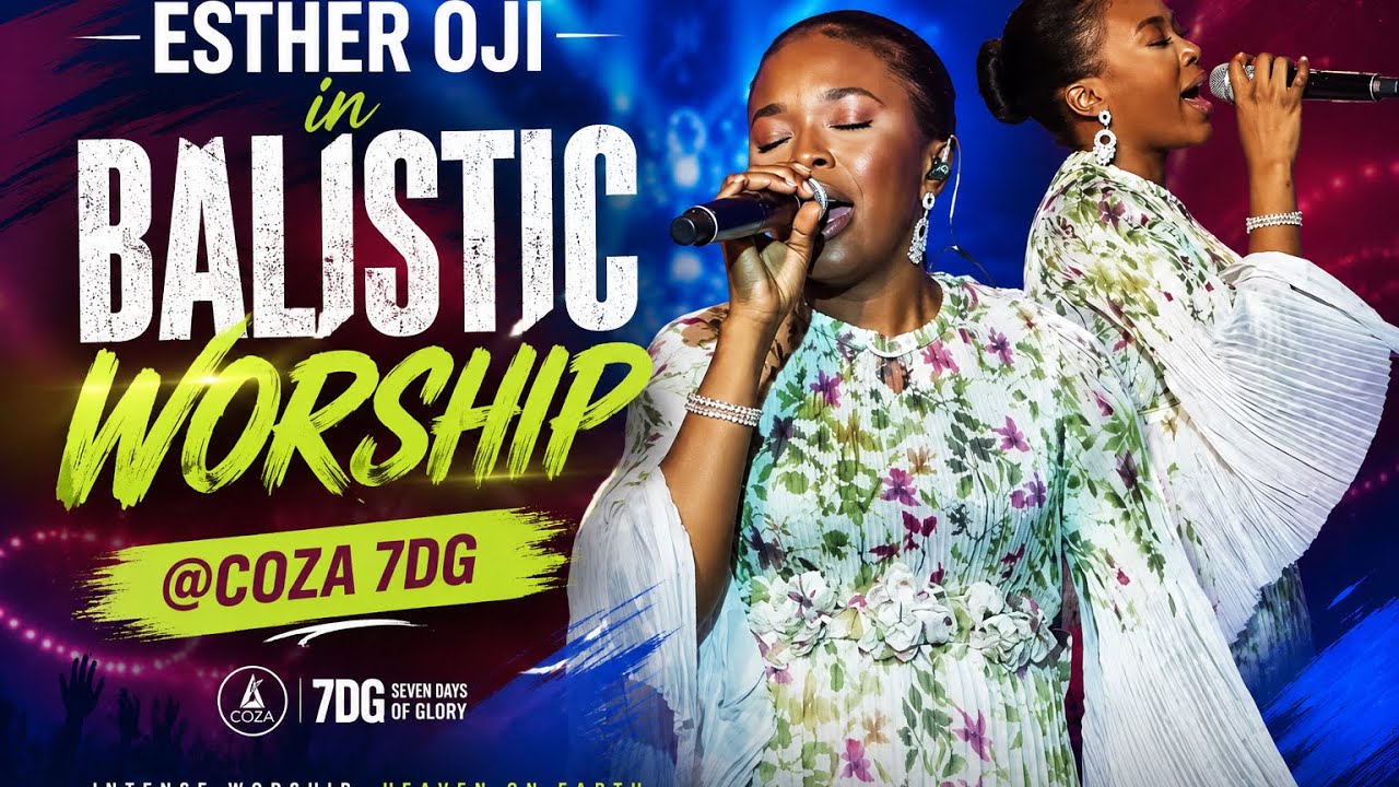 ESTHER OJI IN BALLISTIC WORSHIP 🔥 | COZA 7DG | Intense Prophetic Worship Moments