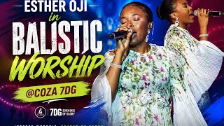 ESTHER OJI IN BALLISTIC WORSHIP 🔥 | COZA 7DG | Intense Prophetic Worship Moments
