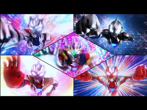 Ultraman Z - All Forms & Finishers [Original - Delta Rise Claw