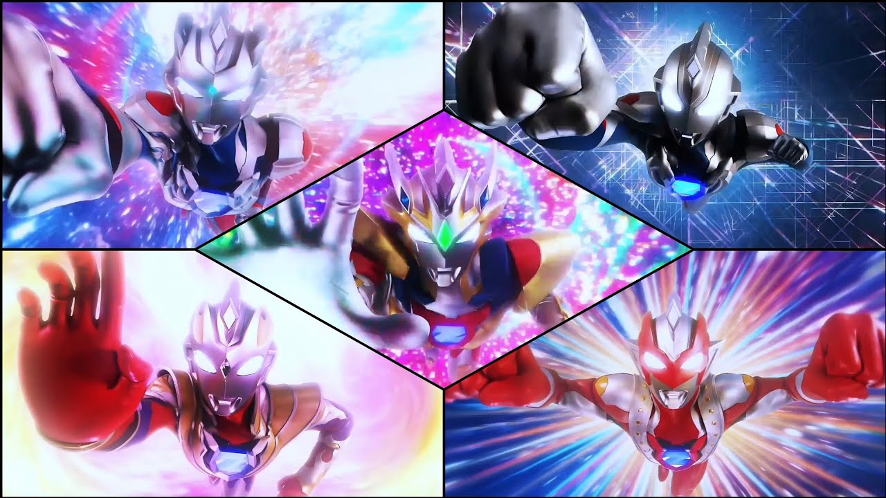 Ultraman Z - All Forms & Finishers [Original - Delta Rise Claw