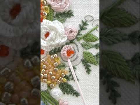 <strong>The</strong> <strong>spring</strong> bouquet💐 #handembroidery