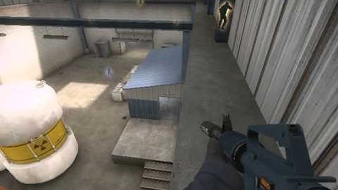 csgo Nuke 1v4 clutch