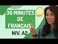 Dialogues en franais niveau a2  30 min avec pdf 