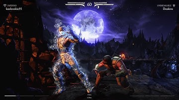 MKXL Unbreakable Sub-Zero VS Master Of Souls Ermac, Inferno Scorpion