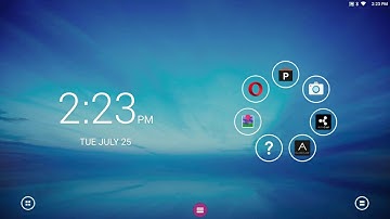 ActivConnect G-Series kennen lernen: Der Startbildschirm