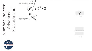 Number Indices: Advanced Fraction and Negative (Grade 7) - OnMaths GCSE Maths Revision
