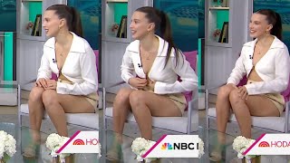 Millie Bobby Brown Legsthighscleavage In Shorts Crop Top - Today With Hoda Jenna 1592023