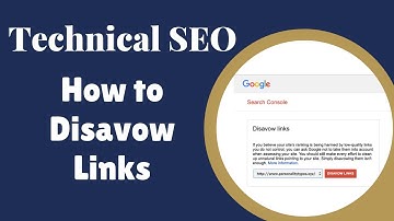 How to Disavow Links in Google Webmaster Tools - Tutorial