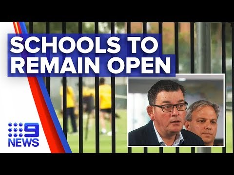 coronavirus:-victoria-premier-says-school-closures-are-imminent-|-nine-news-australia