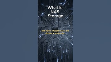 What Is NAS Storage. #storage #computerstorage #shorts #trending #technology #viralvideo