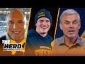 J.J. McCarthy a Bryce Young comp? Draft odds for Caleb Williams, Michael Penix Jr | NFL | THE HERD