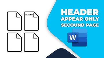 How to add header to second page only in word