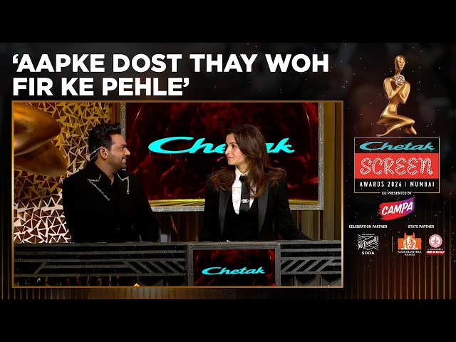 Zakir Khan’s On-Stage Joke About AIB During Banter with Alia Bhatt | Chetak Screen Awards 2026
