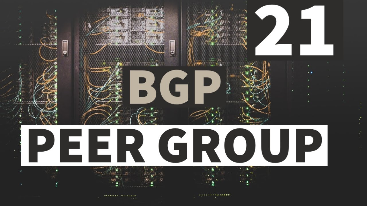 BGP in Hindi Chapter 21 BGP Peer Group YouTube