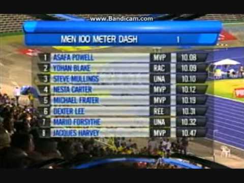 Jamaican National Trials 2011 M100m Final