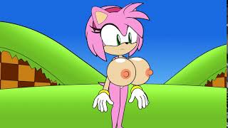 Amy Rose the Hedgehog's Breast Expansion