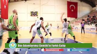 Dev Adamlarımız Gemlik'te Farklı galip
