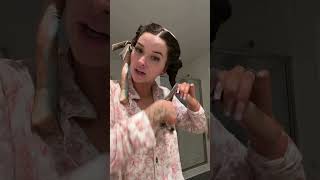 🪩🐆🫧 the easiest overnight heatless curls tutorial 🎀 Kitsch heatless curls rod 🔗 in my amazon