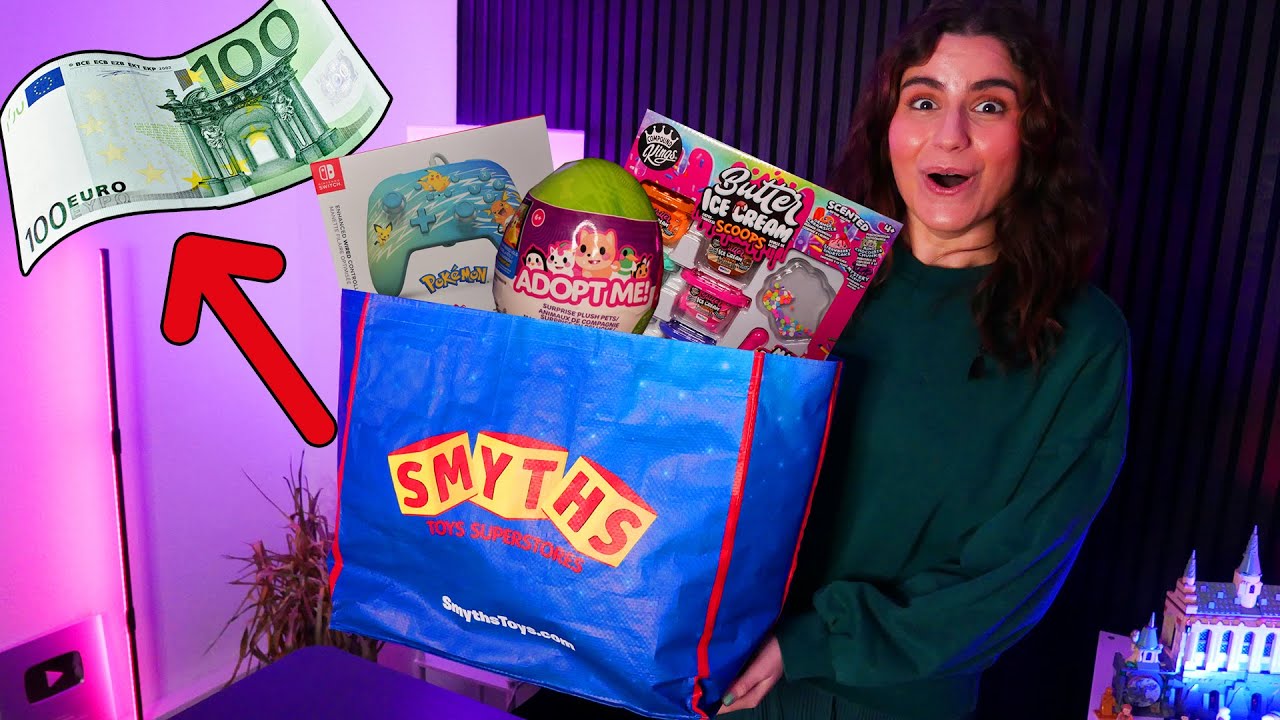 🤑 Ich habe DANIA 100€ GESCHENKT & DAMIT SIE SMTHYS TOYS EINKAUFEN KANN! 100€ Challenge 🤑
