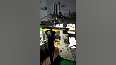 5 Axis Robot Installation, Chennai | Injection Molding Machine | Robotic arm | Molding Machine