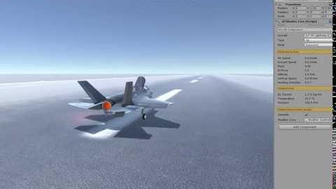Silantro Unity 3D Flight Simulator: F-35B Short Takeoff + Landing