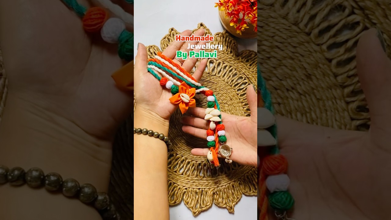 Jai Hind🇮🇳Boho Hair Accessories Making ✨
