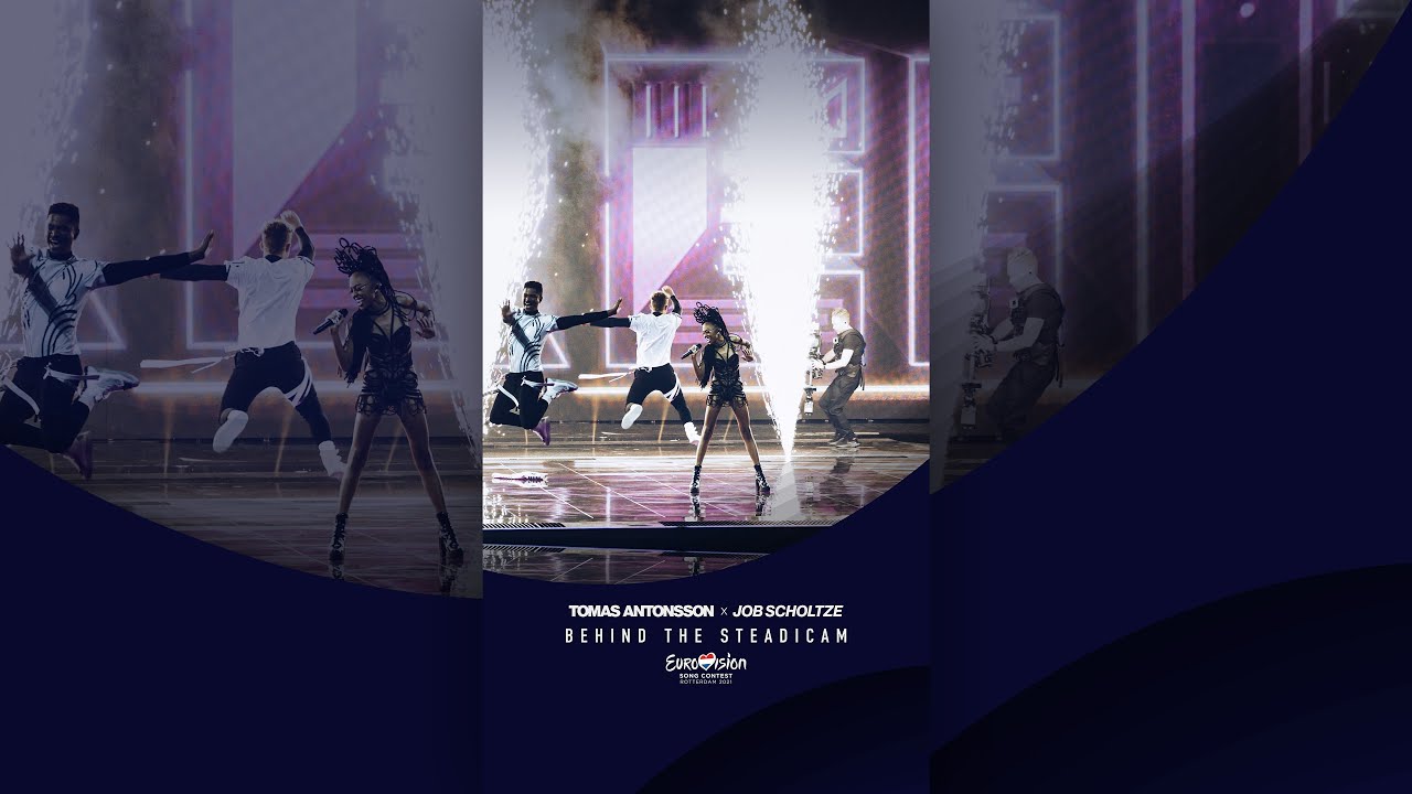 BEHIND THE STEADICAM * Eurovision Song Contest 2021 #shorts #eurovision