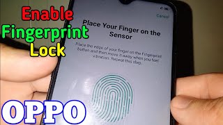 How to Enable Fingerprint Lock in OPPO A5s screenshot 2