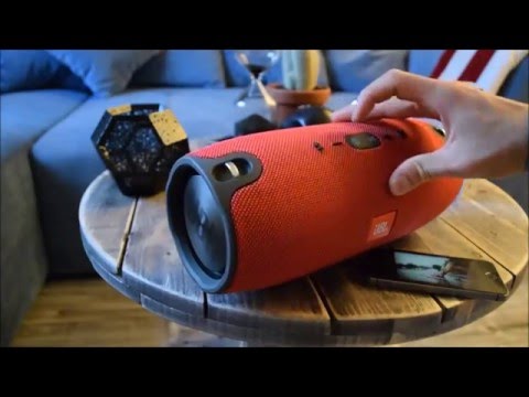 JBL Xtreme unboxing and test