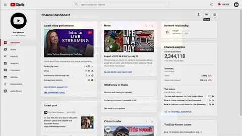 How to get your RTMP URL & Stream Key from Youtube Studio Live?