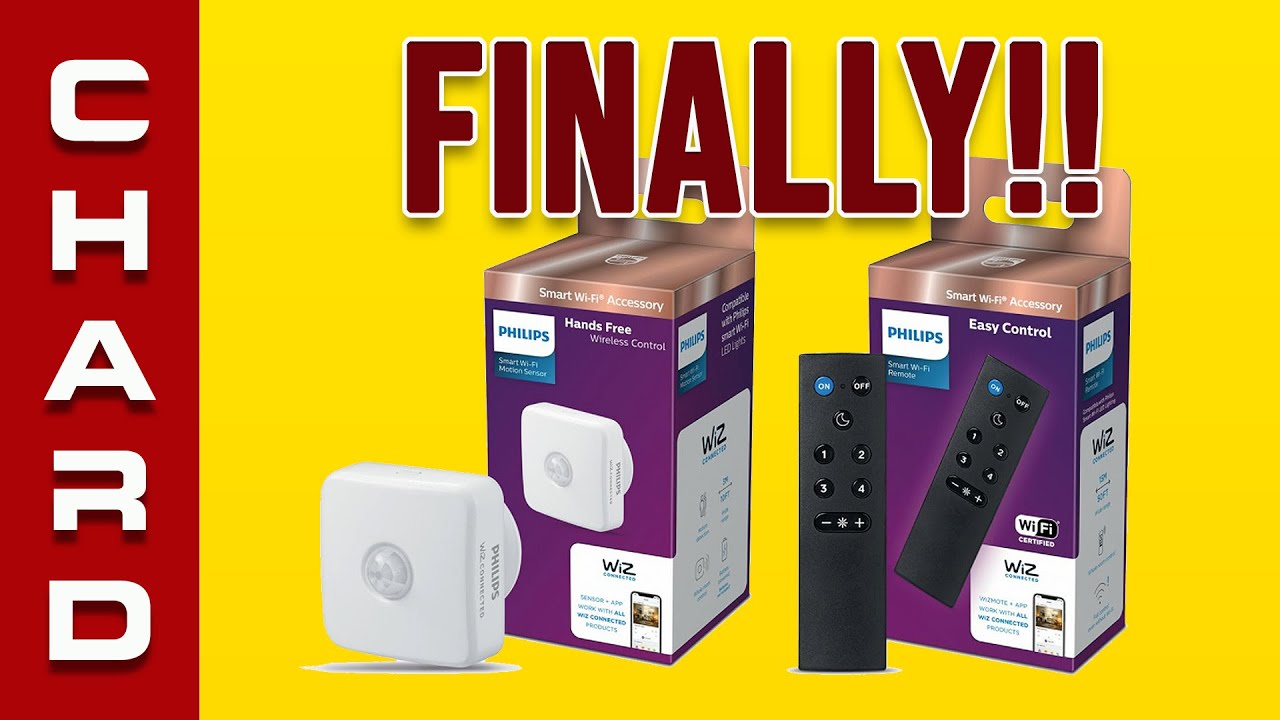 Wiz Connected Accessories Motion Sensor & Remote YouTube