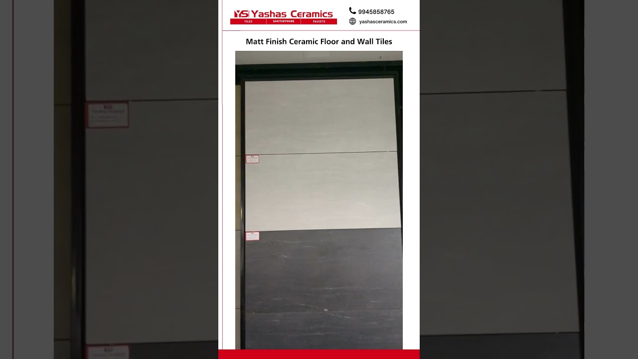 Matt Finish Luxurious Ceramic Floor and Wall Tiles 