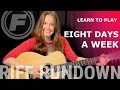 Learn to play eight days a week by the beatles