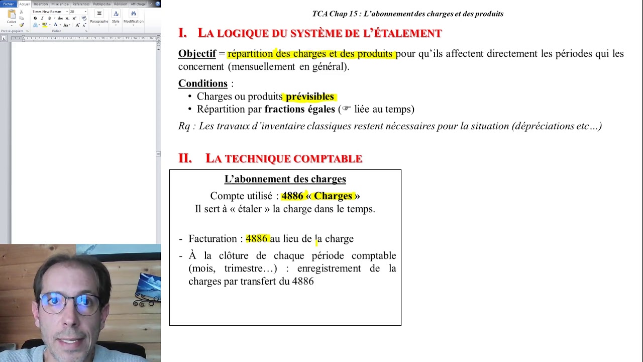 TCA Chap 15 - L'abonnement - Cours